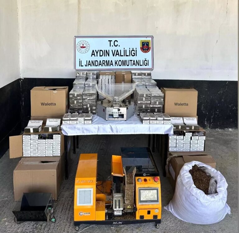 aydinda kacak tutun operasyonu ujumhlVg